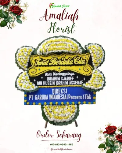 Papan Bunga Duka di Bojongsana